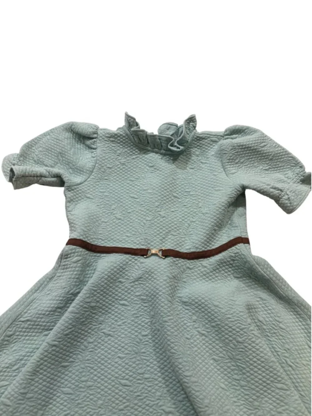 Janie and Jack Quilted Belted Dress